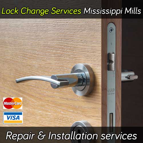 Door lock change service in Mississippi Mills
